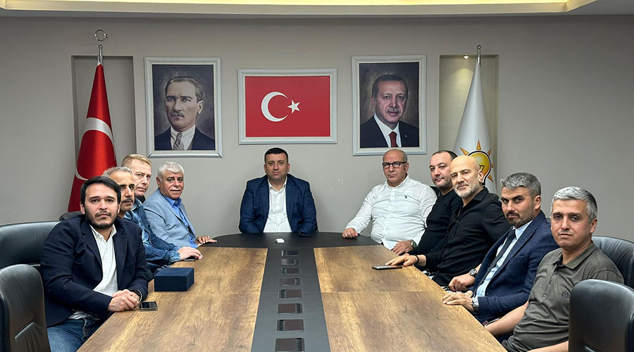 AK PARTİ İSKENDERUN İLÇE BAŞKANLIĞINA ZİYARET