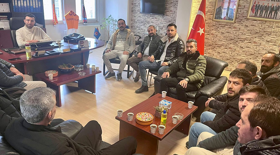 HAS ÇELİK ÇALIŞAN ÜYELERİMİZDEN ZİYARET