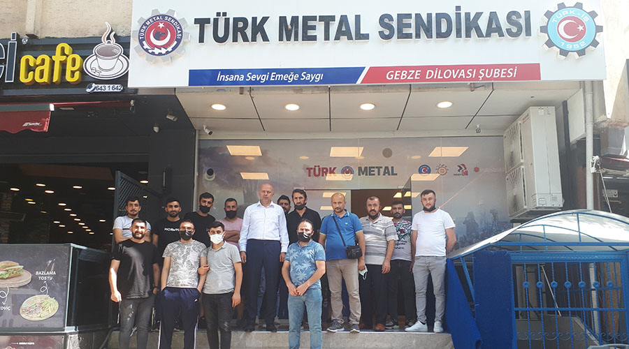 AKWEL GEBZE OTOMOTİV ÇALIŞANI ÜYELERİMİZDEN ZİYARET