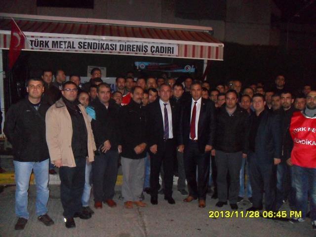 Yıldırım, Sanpan Direniş Çadırında