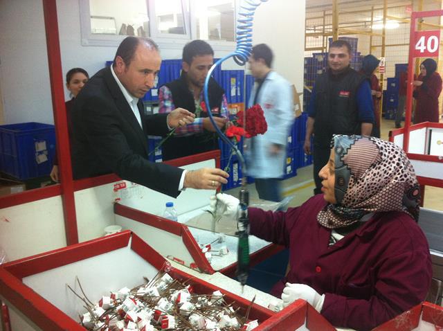 Dünya Emekçi Kadınlar Günü İçin Elbi İşyeri Ziyareti