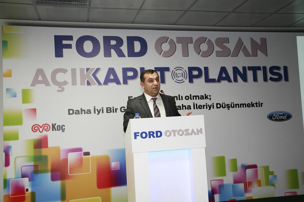 “FORD OTOSAN EMEKÇİSİNE TEŞEKKÜR”