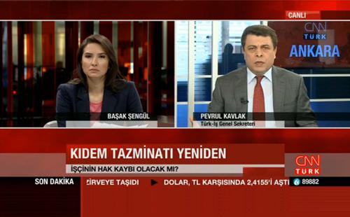 KAVLAK: KIDEM TAZMİNATINDA GERİ ADIM ATMAYIZ