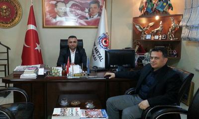 Tekirdağ Milletvekili Aday Adayı Şubemizi Ziyaret Etti