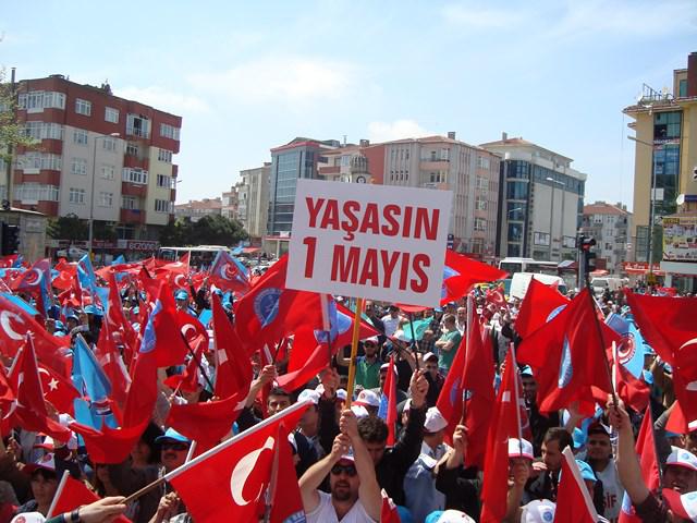 Çerkezköy’ de 1 Mayıs Coşkusu