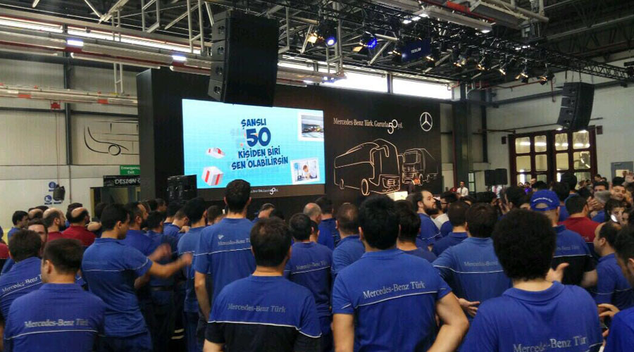 MERCEDES BENZ TÜRK A.Ş 50. YIL ETKİNLİĞİ 