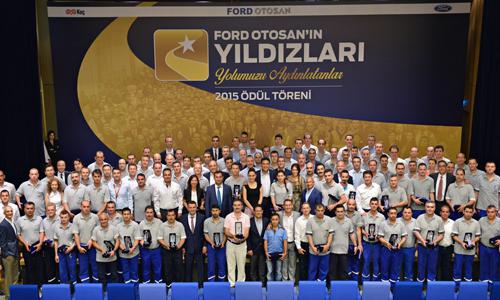 FORD OTOSAN YILDIZLARINI ÖDÜLLENDİRDİ