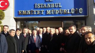 İSTANBUL EMNİYETİNE TAZİYE ZİYARETİMİZ