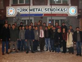 Teka Teknik İşyerinde Çalışan Üyelerimizden Ziyaret