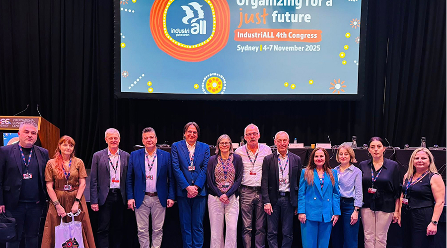 GENEL BAŞKANIMIZ UYSAL ALTUNDAĞ INDUSTRİALL KÜRESEL SENDİKASI YÖNETİM KURULU ÜYELİĞİNE YENİDEN SEÇİLDİ