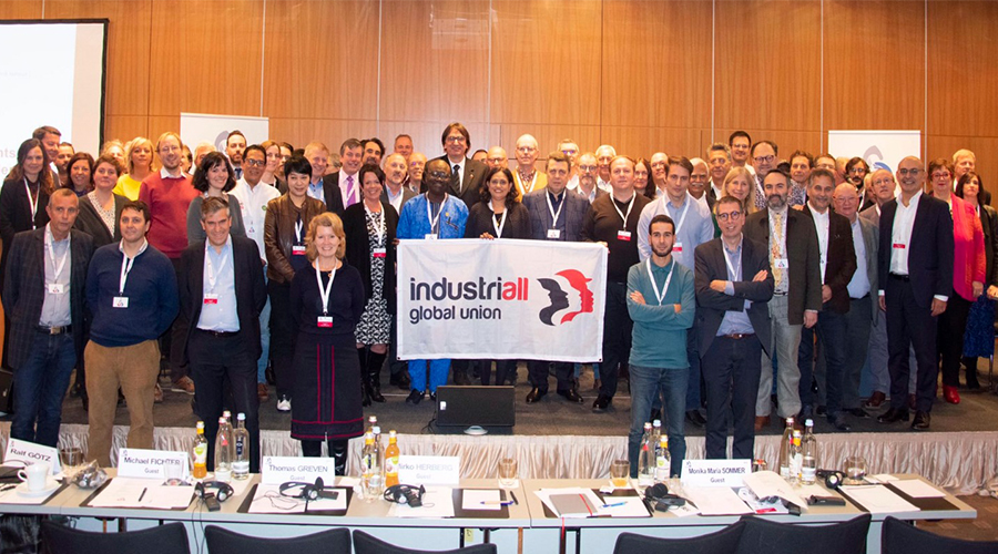 GENEL BAŞKANIMIZ KAVLAK, IndustriALL KONFERANSINDA