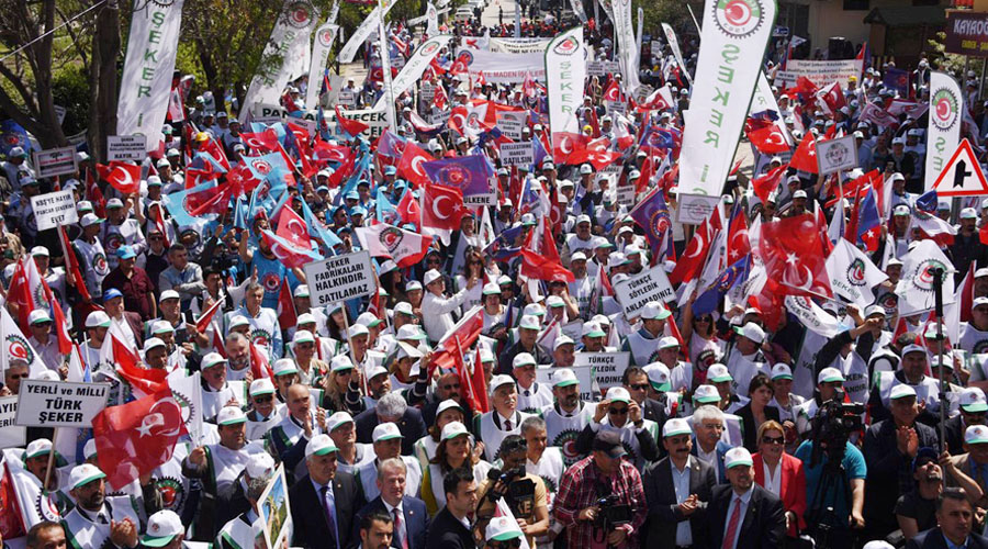 TÜRK-İŞ’TEN ŞEKER FABRİKALARININ ÖZELLEŞTİRMESİNE TEPKİ!