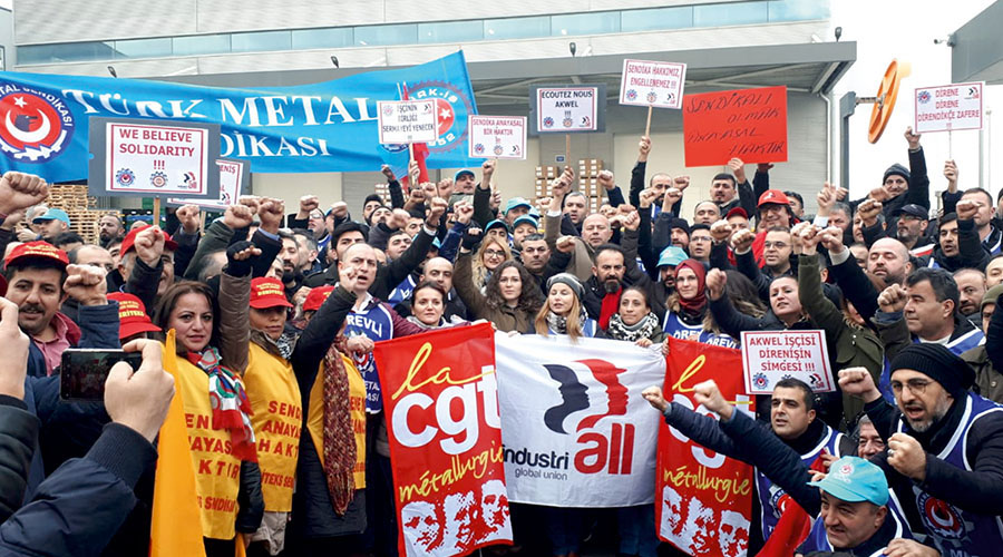 AKWEL GEBZE’DE ULUSLARARASI DAYANIŞMAMIZ SES GETİRDİ!