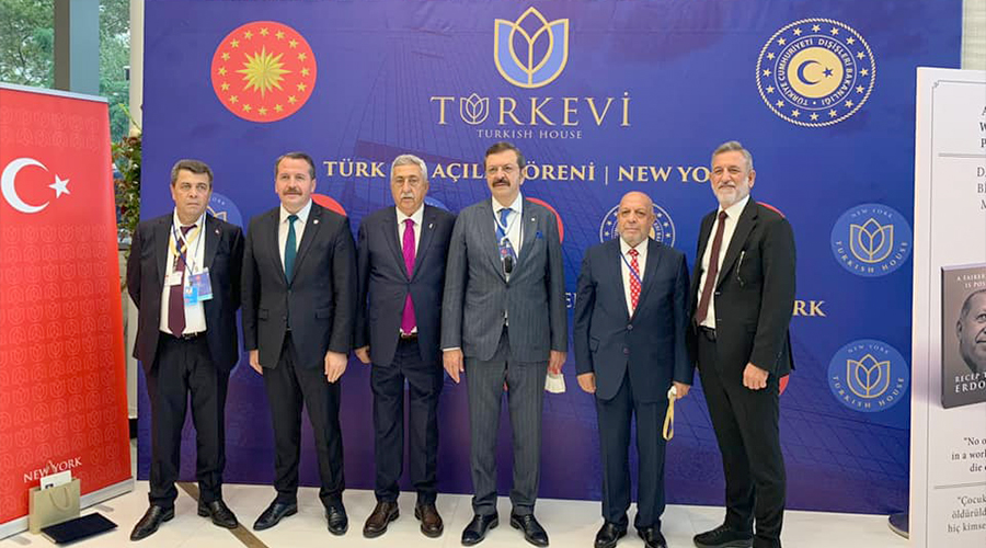 GENEL BAŞKANIMIZ KAVLAK NEW YORK’TAKİ TÜRKEVİ AÇILIŞINA KATILDI